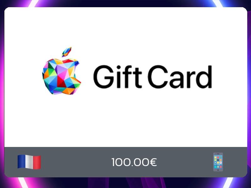 Apple Gift Card 100€ (FR)