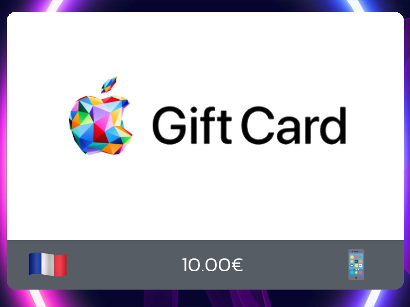Apple Gift Card 10€ (FR)