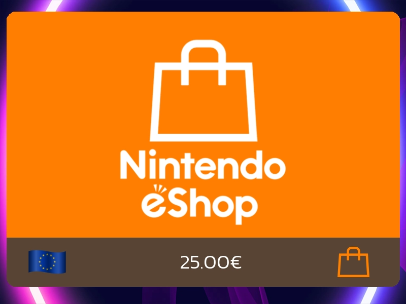  Nintendo eShop 25€ (EU)
