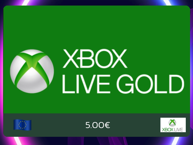 Xbox Live 5€ (EU)